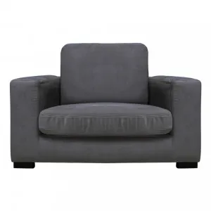 Sparrow Armchair in Flinders Dark Grey by OzDesignFurniture, a Chairs for sale on Style Sourcebook