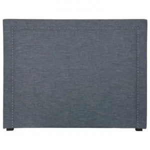 Lennox Linen Fabric Bed Headboard, Queen, Blue by Florabelle, a Bed Heads for sale on Style Sourcebook