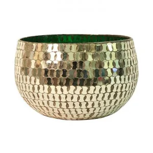 Zedal Mosaic Glass Votive, Large by French Country Collection, a Home Fragrances for sale on Style Sourcebook