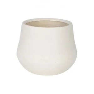 Ana Polystone Planter Pot, Extra Small, Chalk by MRD Home, a Plant Holders for sale on Style Sourcebook