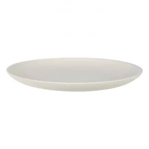 Esher Polystone Platter, Medium, Chalk by MRD Home, a Plates for sale on Style Sourcebook