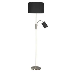 Cylinya Metal Base Mother & Child Floor Lamp, Black by Lexi Lighting, a Floor Lamps for sale on Style Sourcebook