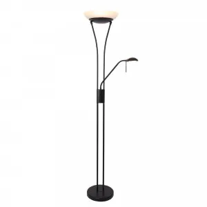 Nora Living Carly LED Mother and Child Floor Lamp Black by Nora Living, a Floor Lamps for sale on Style Sourcebook
