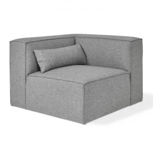 Mix Fabric Modular Sofa, Corner Unit, Parliament Stone by Gus, a Sofas for sale on Style Sourcebook