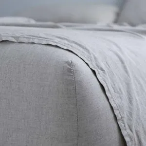 Canningvale Sheet Set - Smokey Grey Melange, King, Cotton by Canningvale, a Sheets for sale on Style Sourcebook