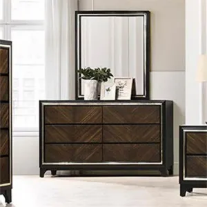 Nida Wooden 6 Drawer Dresser (Mirror Not Included) by Jays Furniture, a Dressers & Chests of Drawers for sale on Style Sourcebook