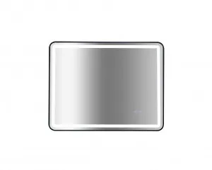 Rectangular LED Anti-Fog Illuminated Mirror with Metal Frame 70cm x 90cm by Luxe Mirrors, a Mirrors for sale on Style Sourcebook