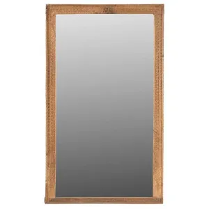 Sorong Vintage Teak Timber Frame Wall Mirror, Style C, 160cm by Florabelle, a Mirrors for sale on Style Sourcebook