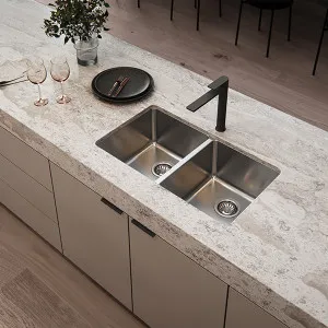 Phoenix 2000 Series Double Bowl Sink 793 x 461mm by PHOENIX, a Kitchen Sinks for sale on Style Sourcebook