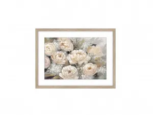 Decorative Floral Framed Wall Art 60cm x 80cm by Luxe Mirrors, a Artwork & Wall Decor for sale on Style Sourcebook