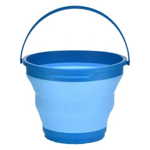 Lipton Foldable Bucket, Blue by New Oriental, a Laundry Bags & Baskets for sale on Style Sourcebook