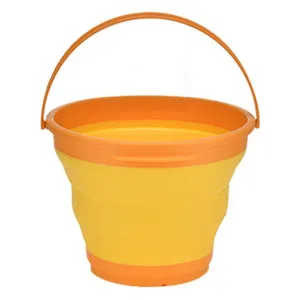 Lipton Foldable Bucket, Orange by New Oriental, a Laundry Bags & Baskets for sale on Style Sourcebook