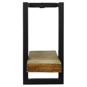 Marco Mango Wood & Steel Wall Shelf, 1 Tier, 15cm by Chateau Legende, a Decorative Boxes for sale on Style Sourcebook