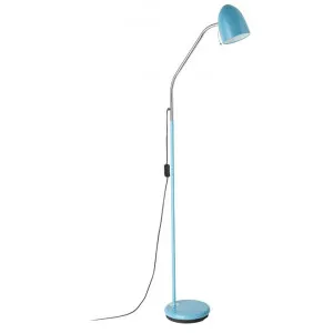 Lara Metal Adjustable Floor Lamp, Light Blue by Eglo, a Floor Lamps for sale on Style Sourcebook
