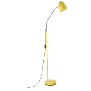 Lara Metal Adjustable Floor Lamp, Yellow by Eglo, a Floor Lamps for sale on Style Sourcebook