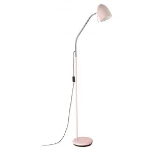 Lara Metal Adjustable Floor Lamp, Pink by Eglo, a Floor Lamps for sale on Style Sourcebook