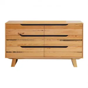 Belgrave Tasmanian Oak Timber 6 Drawer Dresser by MATF Furniture, a Dressers & Chests of Drawers for sale on Style Sourcebook