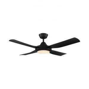 Bondi Indoor / Outdoor AC Ceiling Fan with CCT LED Light, 122cm/48", Black by Eglo, a Ceiling Fans for sale on Style Sourcebook