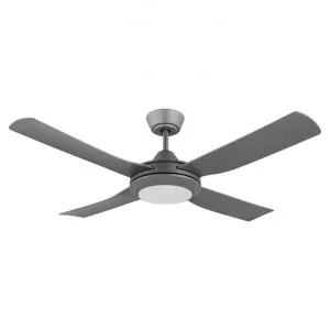 Bondi Indoor / Outdoor AC Ceiling Fan with CCT LED Light, 122cm/48", Titanium by Eglo, a Ceiling Fans for sale on Style Sourcebook