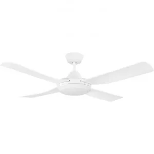 Bondi Indoor / Outdoor AC Ceiling Fan with CCT LED Light, 122cm/48", White by Eglo, a Ceiling Fans for sale on Style Sourcebook