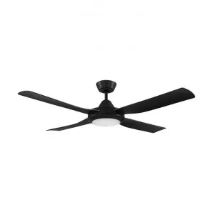 Bondi Indoor / Outdoor AC Ceiling Fan with CCT LED Light, 132cm/52", Black by Eglo, a Ceiling Fans for sale on Style Sourcebook