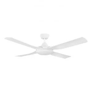 Bondi Indoor / Outdoor AC Ceiling Fan with CCT LED Light, 132cm/52", White by Eglo, a Ceiling Fans for sale on Style Sourcebook