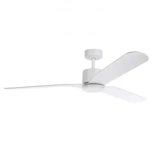 Iluka Indoor / Outdoor DC Ceiling Fan with CCT LED Light & Remote, 150cm/60", White by Eglo, a Ceiling Fans for sale on Style Sourcebook