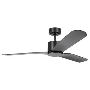 Iluka Indoor / Outdoor DC Ceiling Fan with Remote, 132cm/52", Black by Eglo, a Ceiling Fans for sale on Style Sourcebook