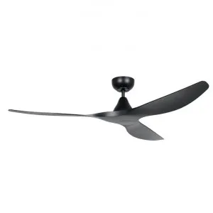 Surf DC Ceiling Fan with Remote, 150cm/60", Black by Eglo, a Ceiling Fans for sale on Style Sourcebook