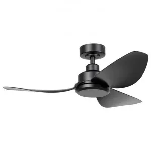 Torquay Indoor / Outdoor DC Ceiling Fan with Remote, 107cm/42", Black by Eglo, a Ceiling Fans for sale on Style Sourcebook