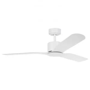 Iluka Indoor / Outdoor DC Ceiling Fan with Remote, 132cm/52", White by Eglo, a Ceiling Fans for sale on Style Sourcebook