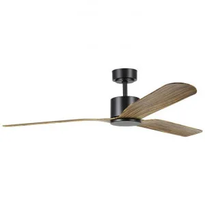 Iluka Indoor / Outdoor DC Ceiling Fan with Remote, 150cm/60", Black / Rustic Brown by Eglo, a Ceiling Fans for sale on Style Sourcebook