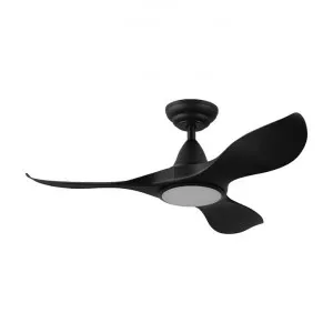 Noosa Indoor / Outdoor DC Ceiling Fan with CCT LED Light & Remote, 101cm/40", Black by Eglo, a Ceiling Fans for sale on Style Sourcebook
