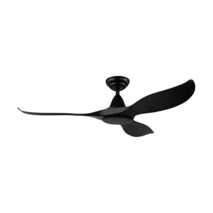 Noosa Indoor / Outdoor DC Ceiling Fan with Remote, 132cm/52", Black by Eglo, a Ceiling Fans for sale on Style Sourcebook