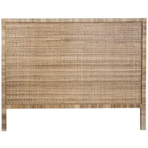 Palm Springs Rattan Bed Headboard, Queen by Canvas Sasson, a Bed Heads for sale on Style Sourcebook