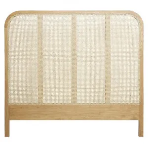 Palm Springs Horizon Timber & Rattan Bed Headboard, Queen by Canvas Sasson, a Bed Heads for sale on Style Sourcebook