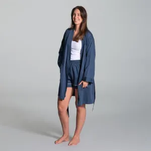 Women's Canningvale Alessia Robe - Fresco Blue, 4-10 (GENEROUS FIT), Bamboo Cotton by Canningvale, a Bathrobes for sale on Style Sourcebook