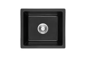 Bellevue Small Rectangular Sink Matte Black by ADP, a Kitchen Sinks for sale on Style Sourcebook