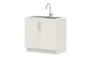 Laundry All-In-One Sink Cabinet with Clovelly Universal Sink Set by ADP, a Troughs & Sinks for sale on Style Sourcebook
