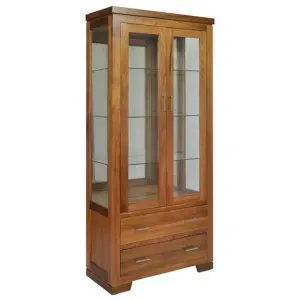 Harlington Blackwood Timber Display Cabinet by OZW Furniture, a Cabinets, Chests for sale on Style Sourcebook