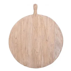Sudbrook Reclaimed Elm Timber Round Serving Board, Large by Affinity Furniture, a Platters & Serving Boards for sale on Style Sourcebook
