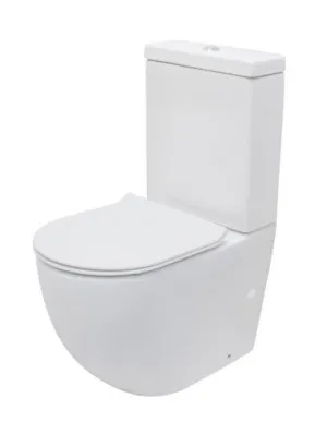 Winton Back To Wall Comfort Height Toilet Suite Slim Seat | Made From Vitreous China In White By Raymor by Raymor, a Toilets & Bidets for sale on Style Sourcebook