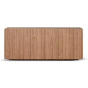 Mooney Wooden 3 Door Sideboard, 180cm, Natural by Conception Living, a Sideboards, Buffets & Trolleys for sale on Style Sourcebook