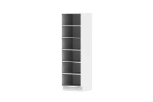 Tall Cabinet 600mm - Open Shelves (Pure Silk) by ADP, a Cabinetry for sale on Style Sourcebook