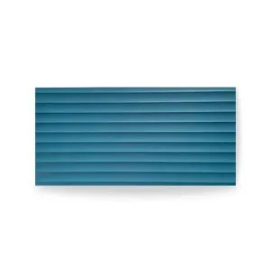 Ocean Flutes Dark Turquoise Matt 300x600 by Groove Tiles, a Porcelain Tiles for sale on Style Sourcebook