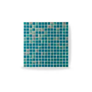 Sabrene Morton Blue Pearl 20x20mm (332x332) by Groove Tiles, a Glass Tiles for sale on Style Sourcebook