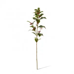 Holly Spray - 20 x 20 x 74cm by Elme Living, a Plants for sale on Style Sourcebook