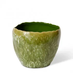 Haidi Decorative Vessel - 19 x 19 x 16cm by Elme Living, a Plant Holders for sale on Style Sourcebook