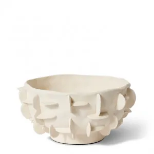 Adora Bowl - 36 x 36 x 17cm by Elme Living, a Vases & Jars for sale on Style Sourcebook