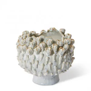 Cordelia Vase - 22 x 22 x 19cm by Elme Living, a Vases & Jars for sale on Style Sourcebook